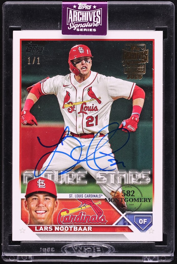 2025 Topps Archives Siganture Series '23 582 Montgomery Club Lars