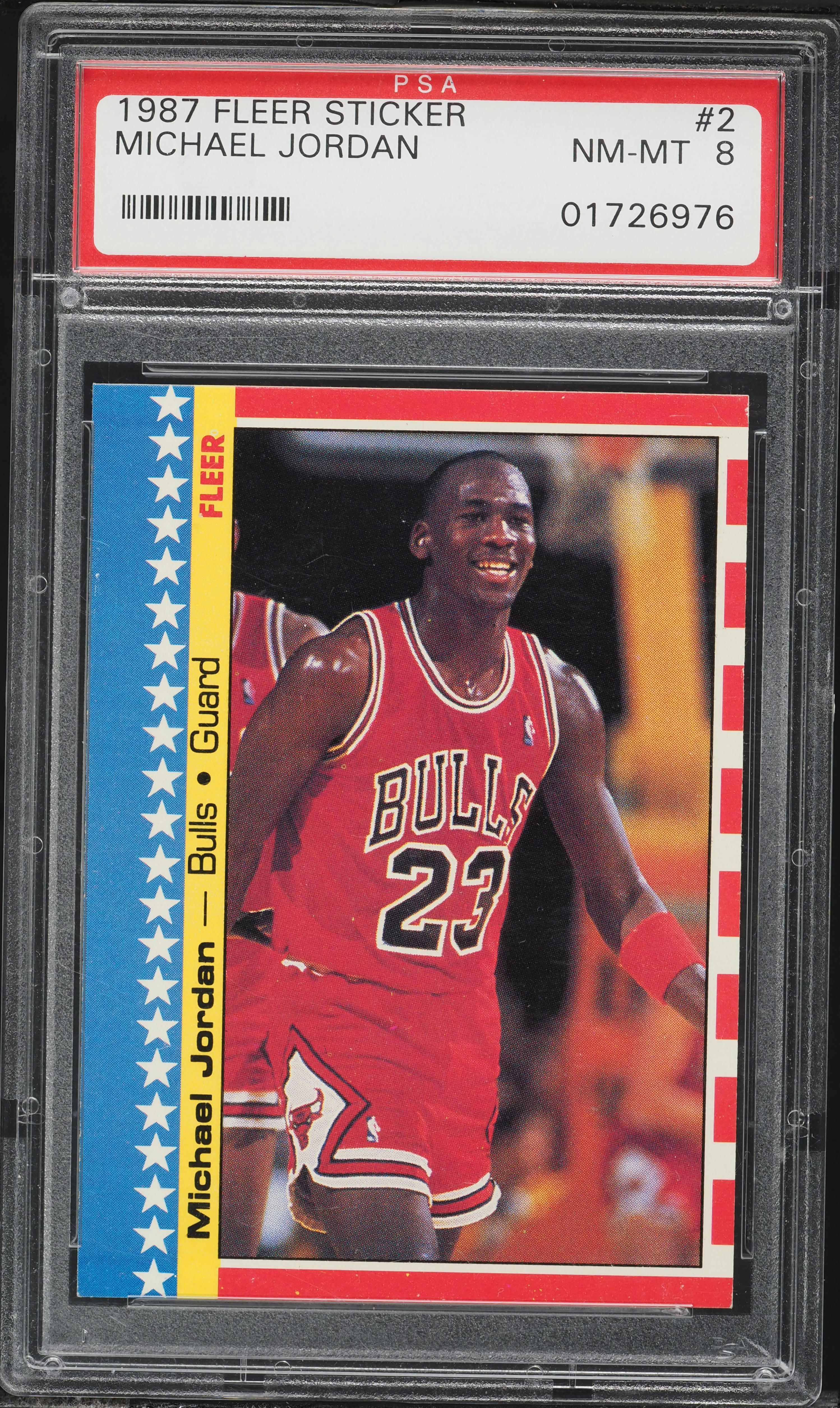 ジョーダンカード 1987年 Fleer 2年目 ジョーダンカード 1987年 Fleer