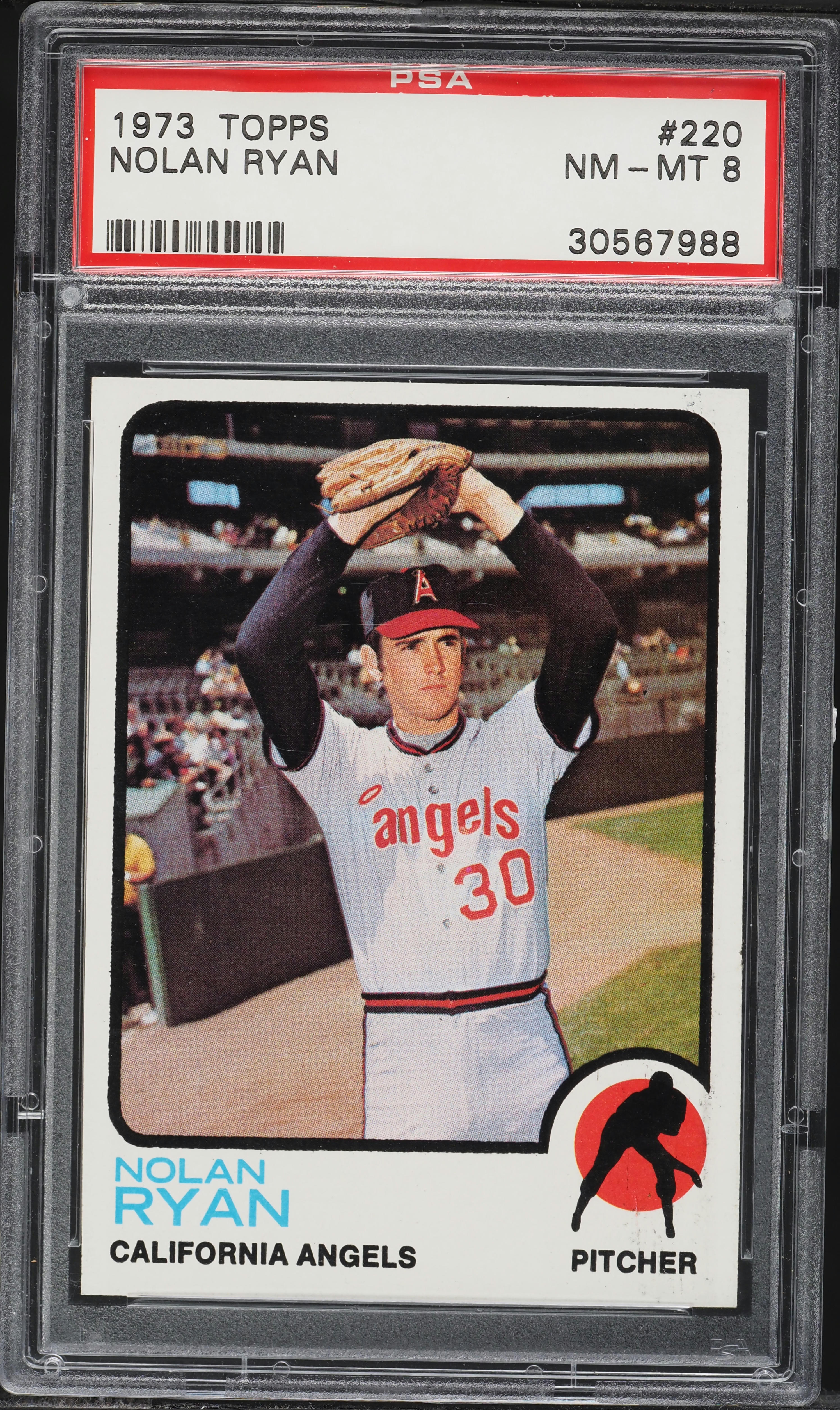 1973 Topps Nolan Ryan #220 PSA 8 NM-MT on Fanatics Collect