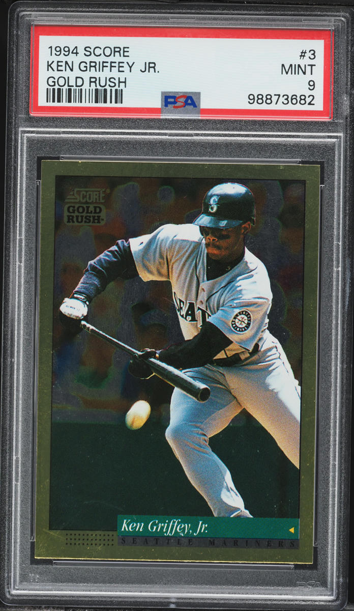 1994 Score Gold Rush Ken Griffey Jr. #3 PSA 9 MINT