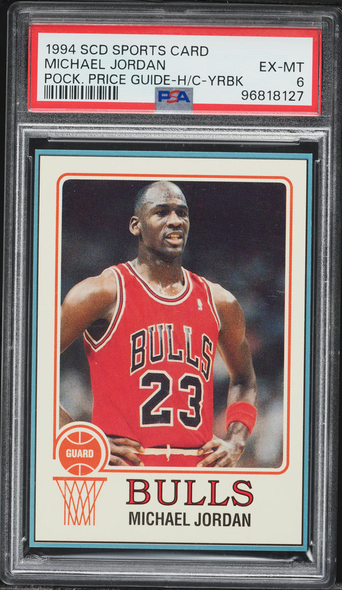 1994 SCD Sports Card Pocket Price Guide Yearbook Michael Jordan PSA 6 EXMT