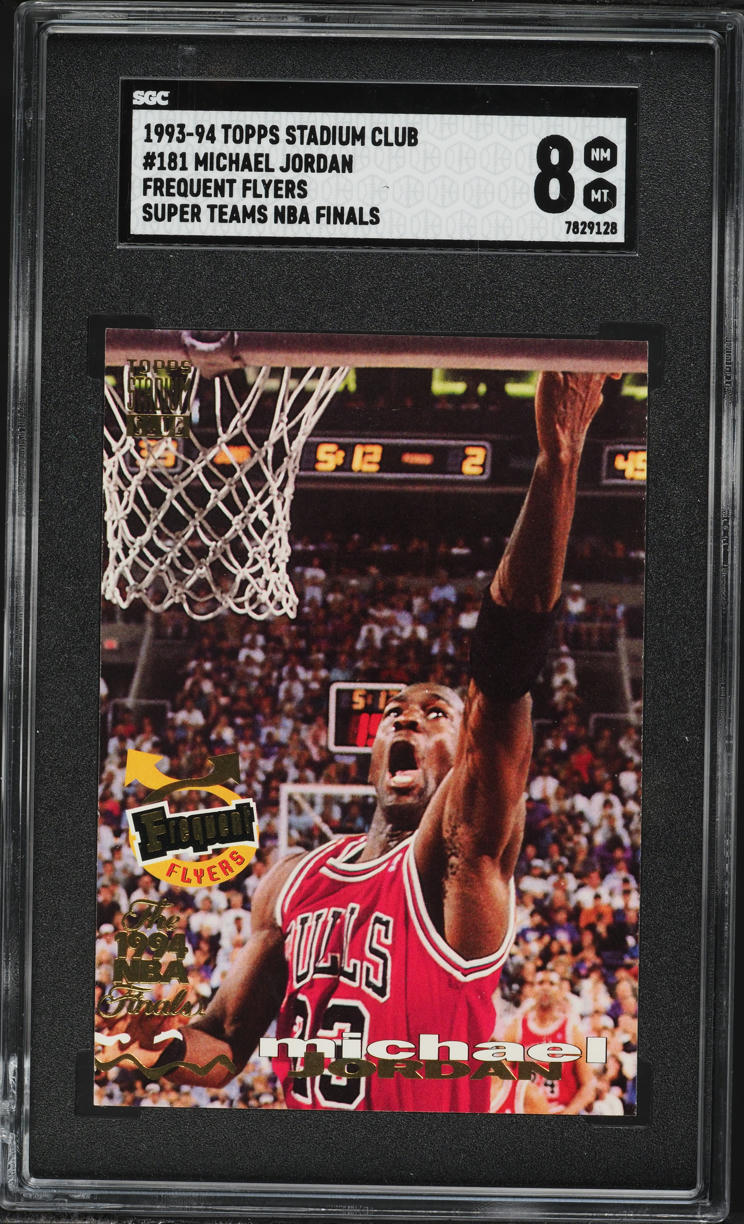 1993 Topps Stadium Club Frequent Flyers Super Teams Nba Finals