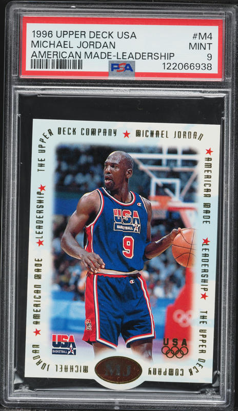 1996 Upper Deck USA American Made Leadership Die-Cut Michael