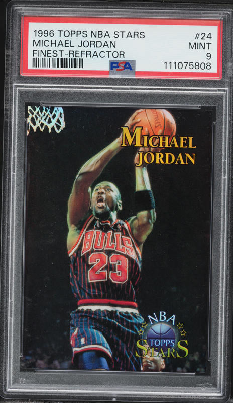 1996 Ultra Full Court Trap Michael Jordan #1 PSA 9 MINT on