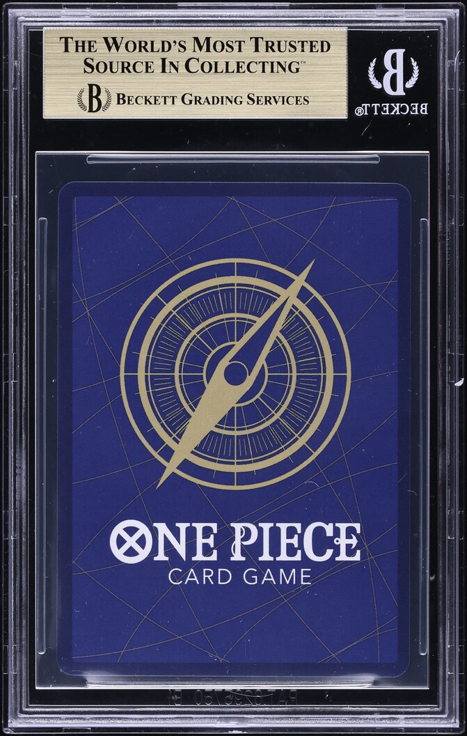 2025 One Piece Japanese Promo 20th Anniversary SR Monkey D. Luffy #ST21-014 BGS 10 PRISTINE