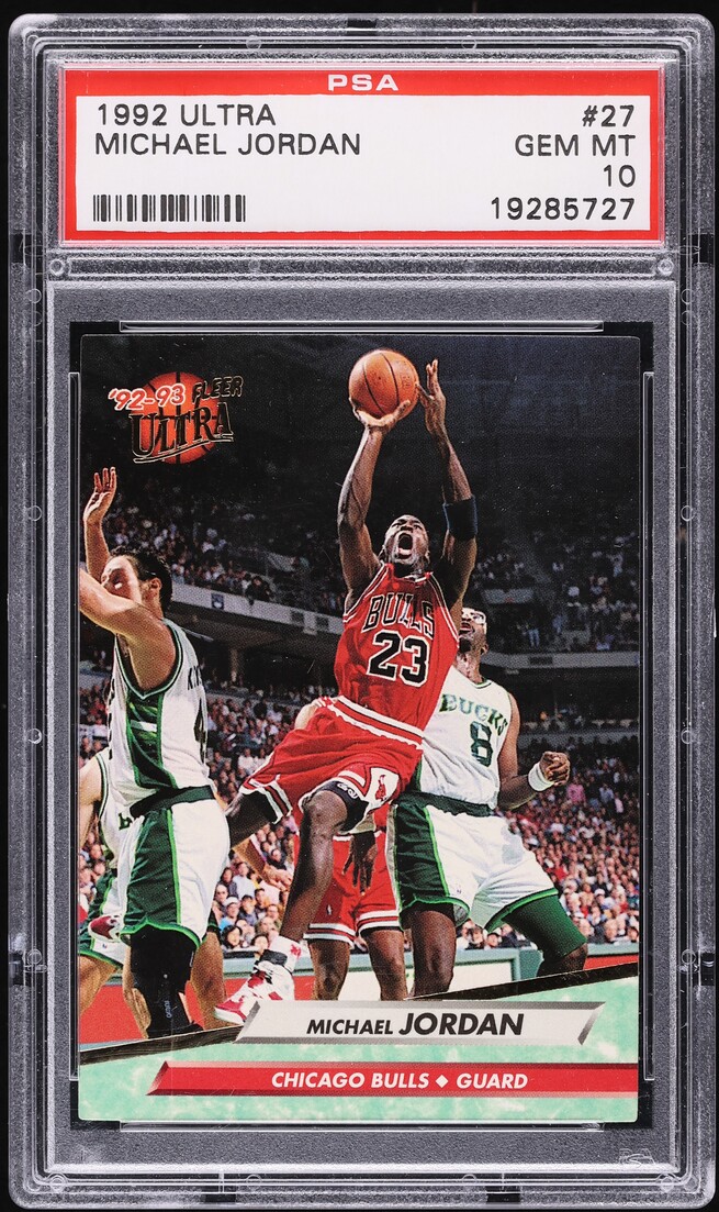 1992 Ultra Basketball Michael Jordan #27 PSA 10 GEM MINT