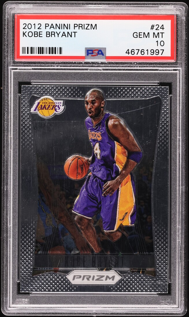 2012 Panini Prizm Kobe Bryant #24 PSA 10 GEM MINT