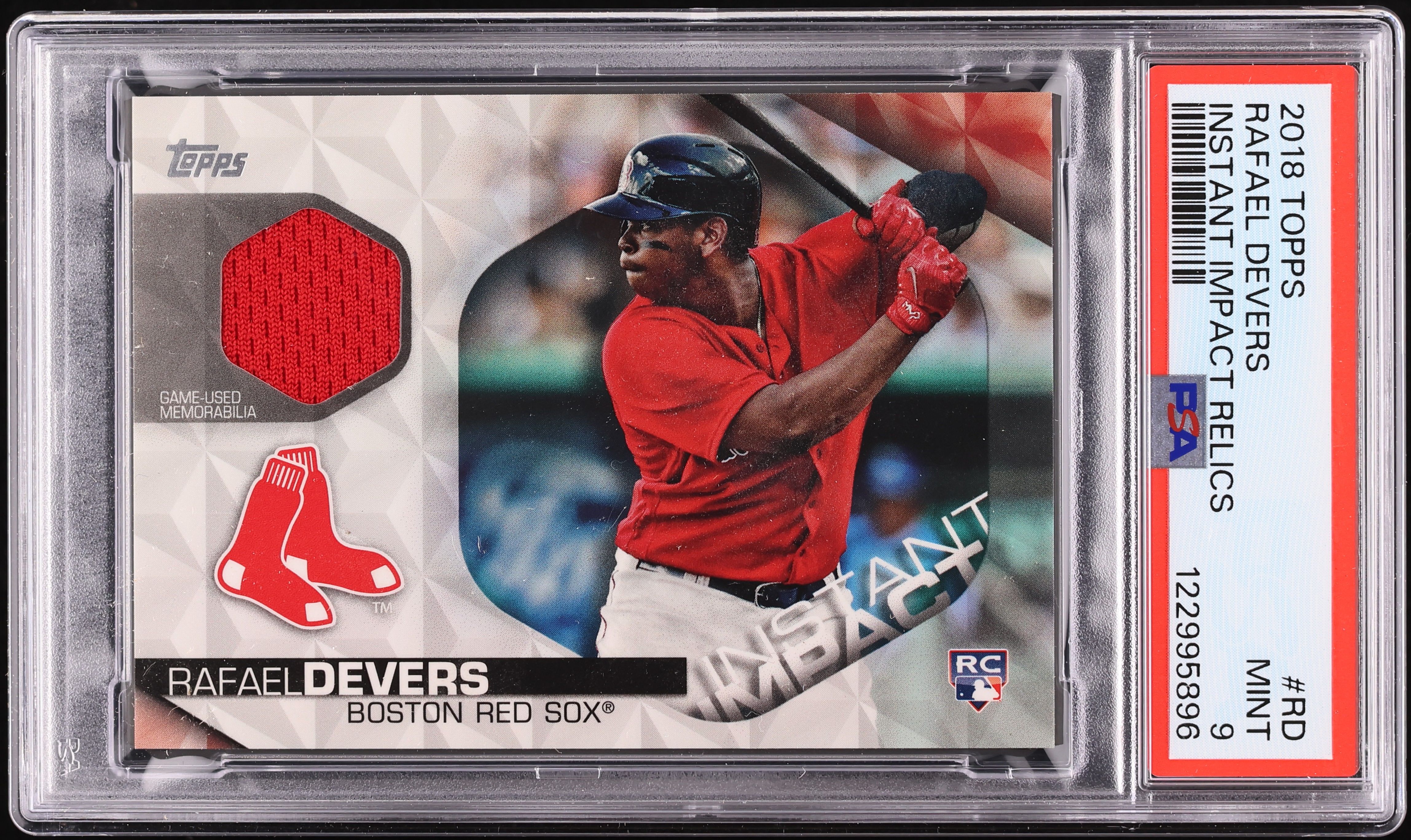 2018 topps ペドロ マルチネス 5色パッチオートカード Max Verstappen 2023 Topps Chrome F1 Red Refractor Auto #5/5 PSA 9