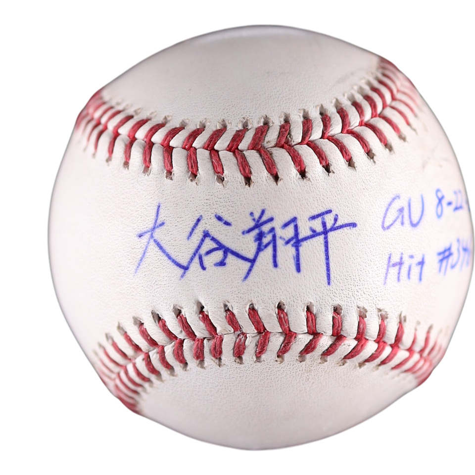 Shohei Ohtani Kanji Signed & Inscribed Little League Classic Game