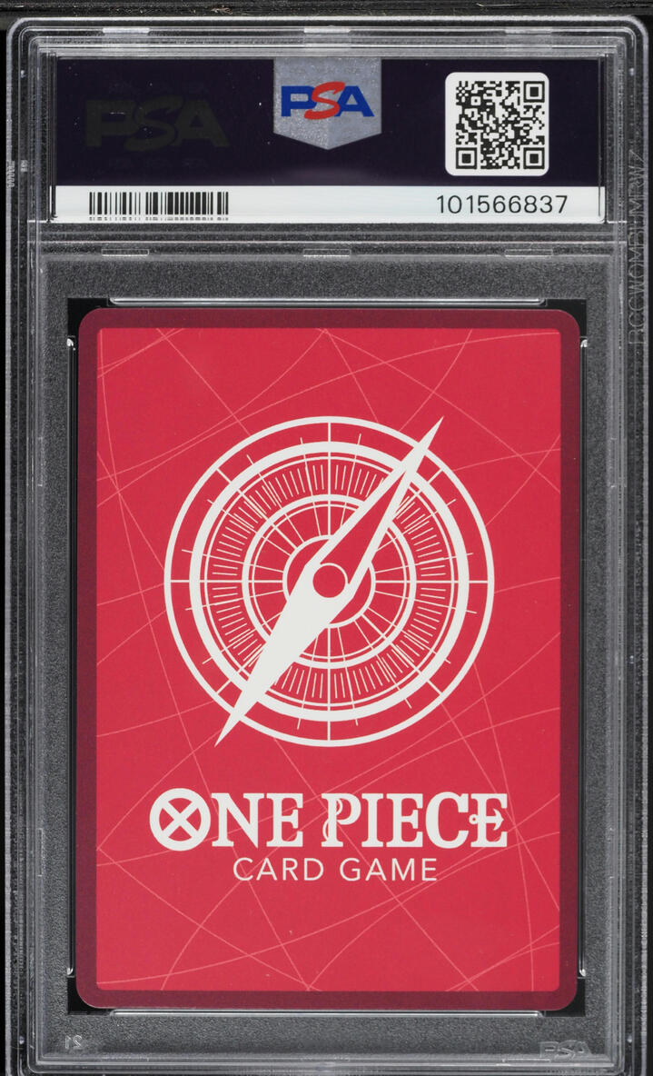2023 One Piece Paramount War Alt Art Leader Sanji #OP02-026 PSA 10 GEM MINT