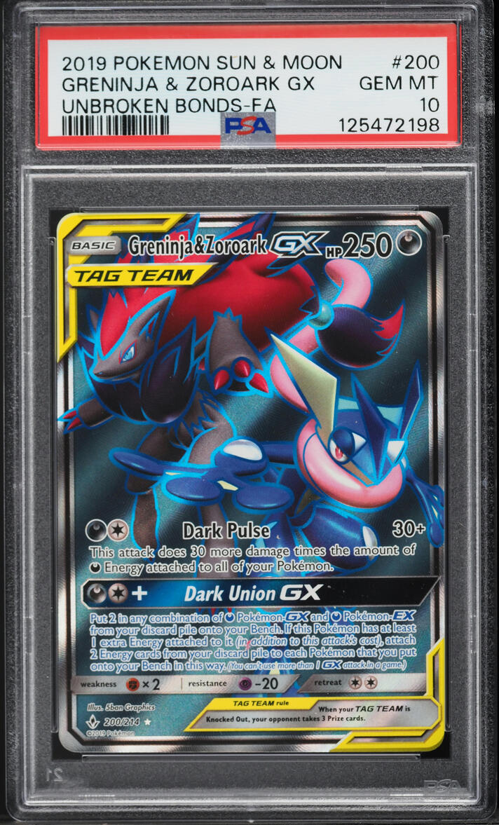 Greninja & Zoroark GX