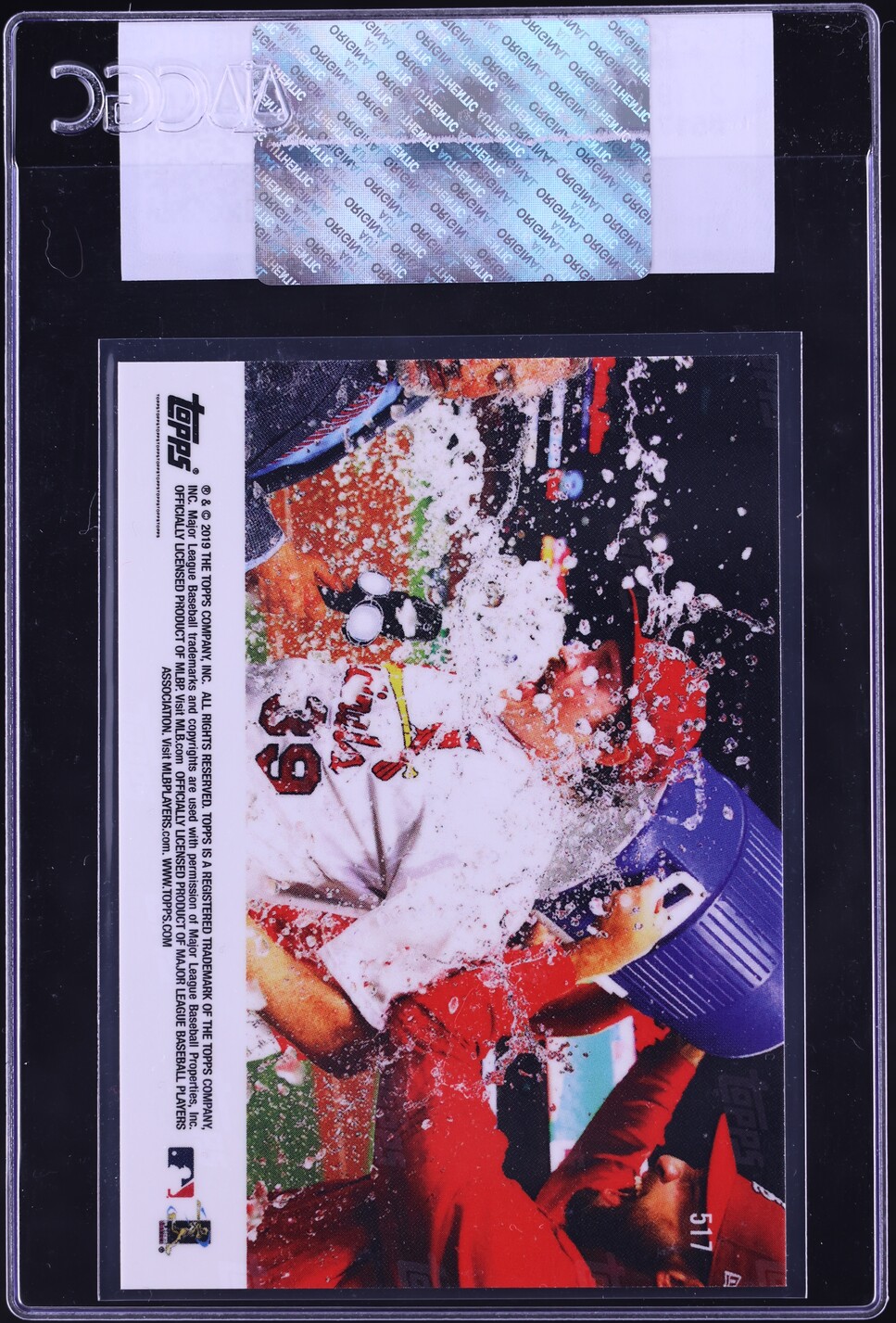 2019 Topps Now Miles Mikolas #517 CGC AUTH