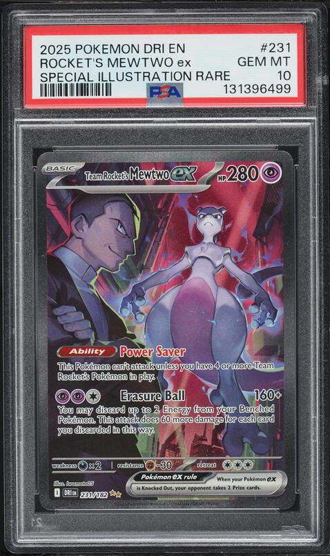 2025 Pokemon Scarlet & Violet Destined Rivals SIR Team Rocket's