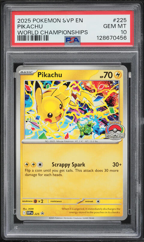 2025 Pokemon Japanese SV Promo Gym Event Participation Pikachu