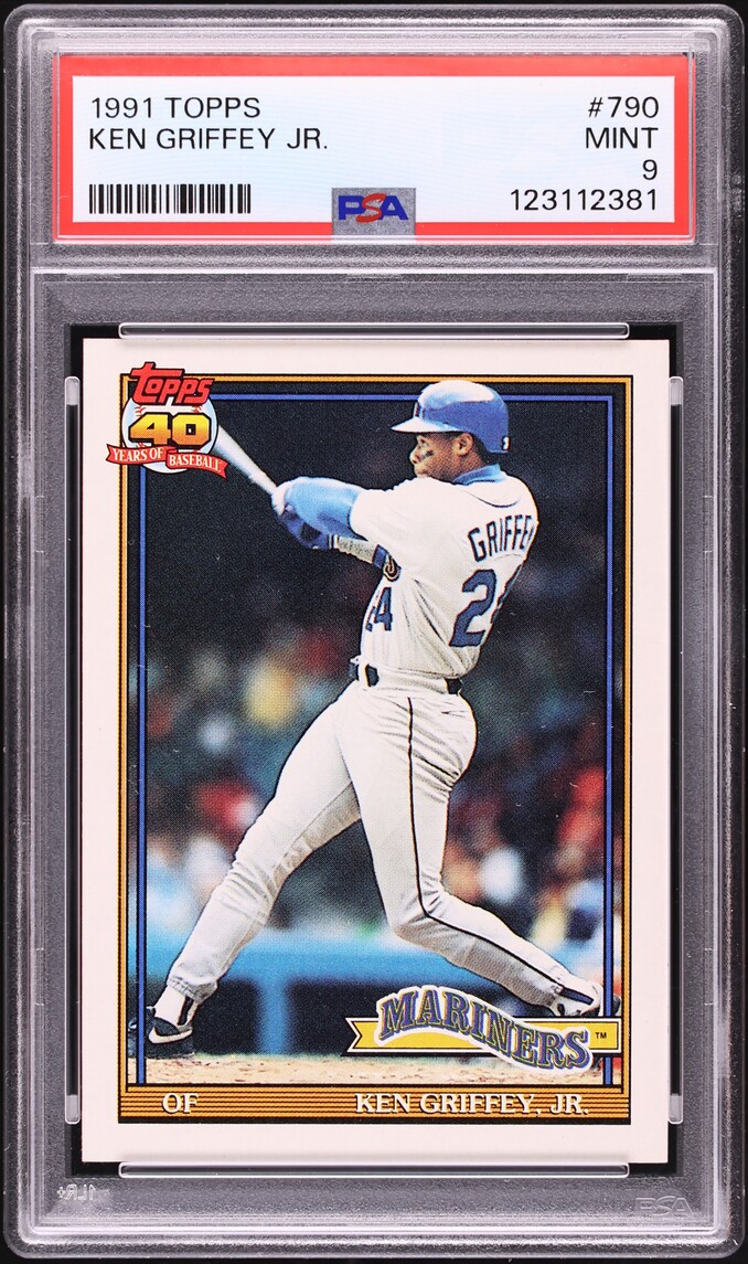 1991 Topps Ken Griffey Jr. #790 PSA 9 MINT