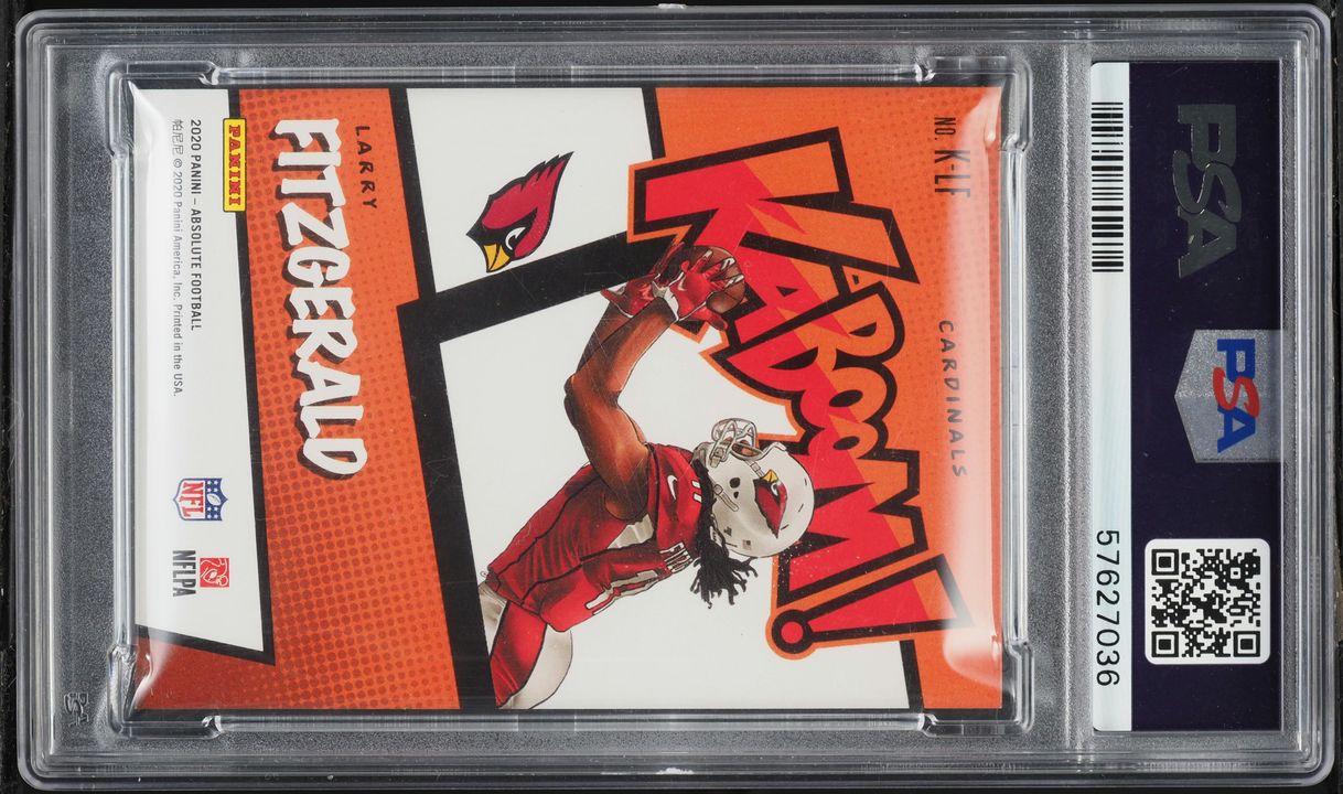 2020 Absolute Kaboom! Larry Fitzgerald #K-LF PSA 9 MINT