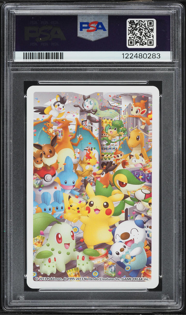 2013 Pokemon Center Nagoya Playing Cards Pikachu King Of Diamonds PSA 10 GEM MINT