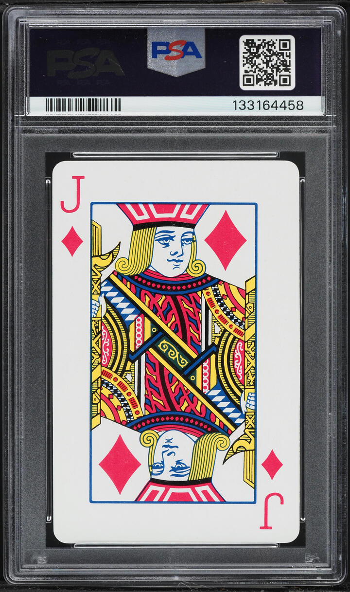 1973 U.S. Playing Cards Babe Ruth JACK OF DIAMONDS PSA 10 GEM MINT