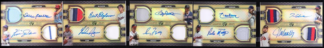 2022 Topps Triple Threads Deca Combo Books Carlton Jenkins PATCH AUTO /5 #DARCB-1 CGC AUTH