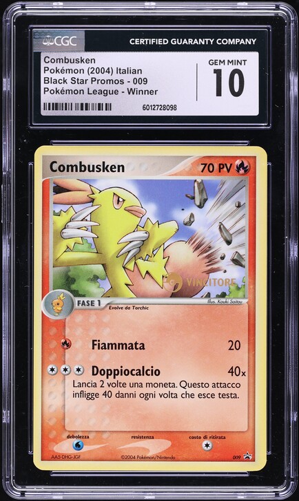 pokemon combusken card 2006 EX HOLON PHANTOMS 39/110 PSA 9 Fire Colorless Pokmon Combusken Ex Power Keepers