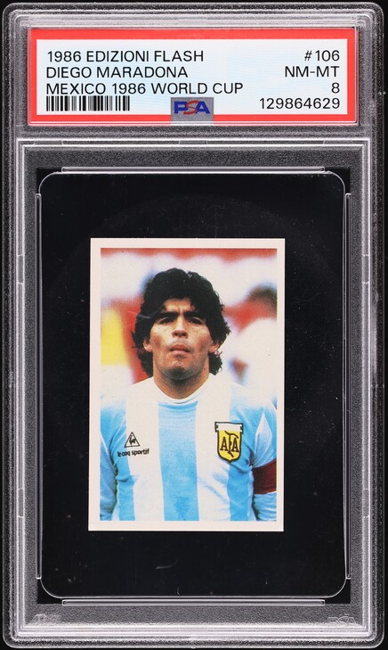 Figurine Panini Mexico 86 - Diego Maradona (Argentine) N°84 - Originale