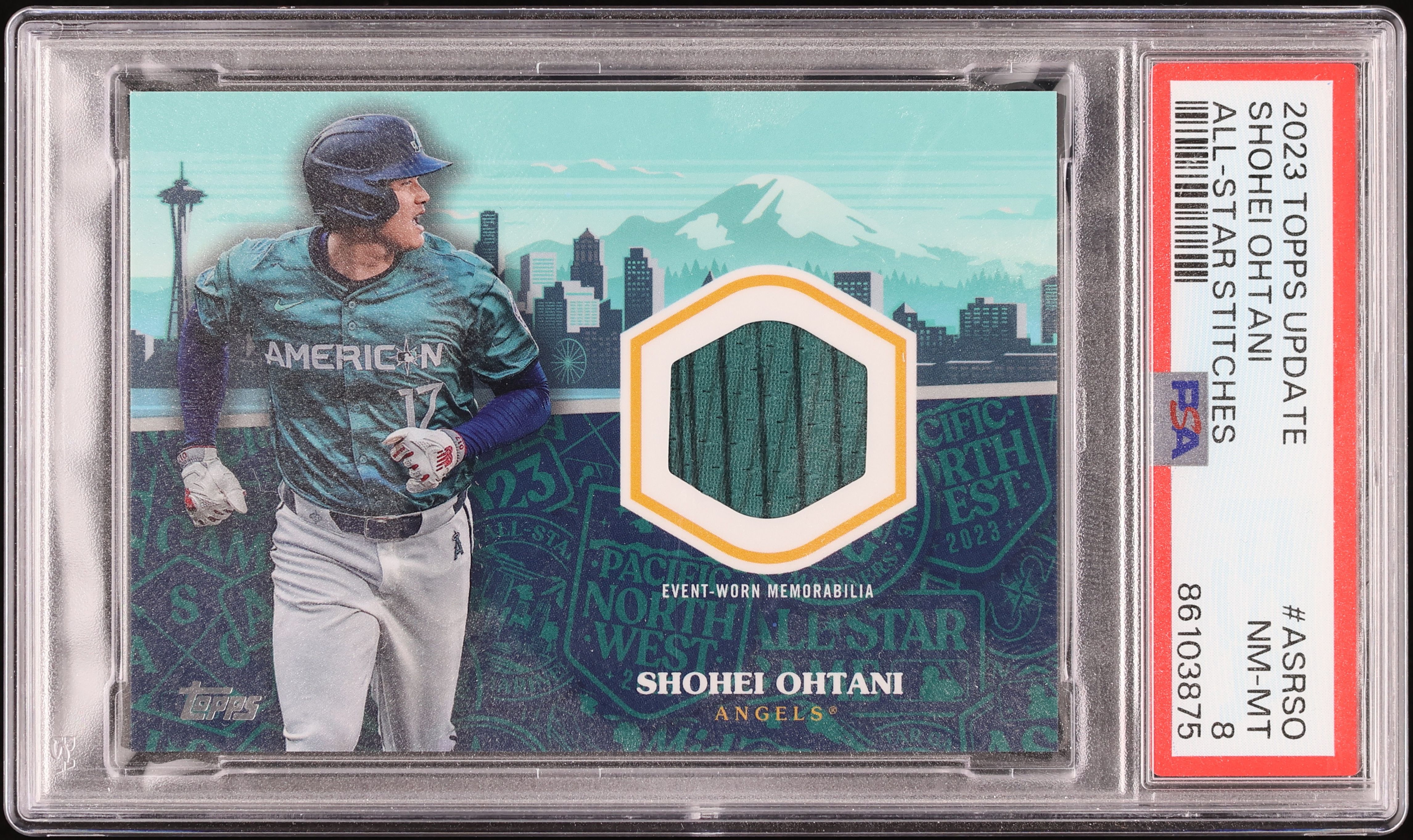 大谷翔平　topps 2023 AllStar StitchesJersey 大谷翔平 topps パッチカード AllStar StitchesJersey 大谷翔平 topps