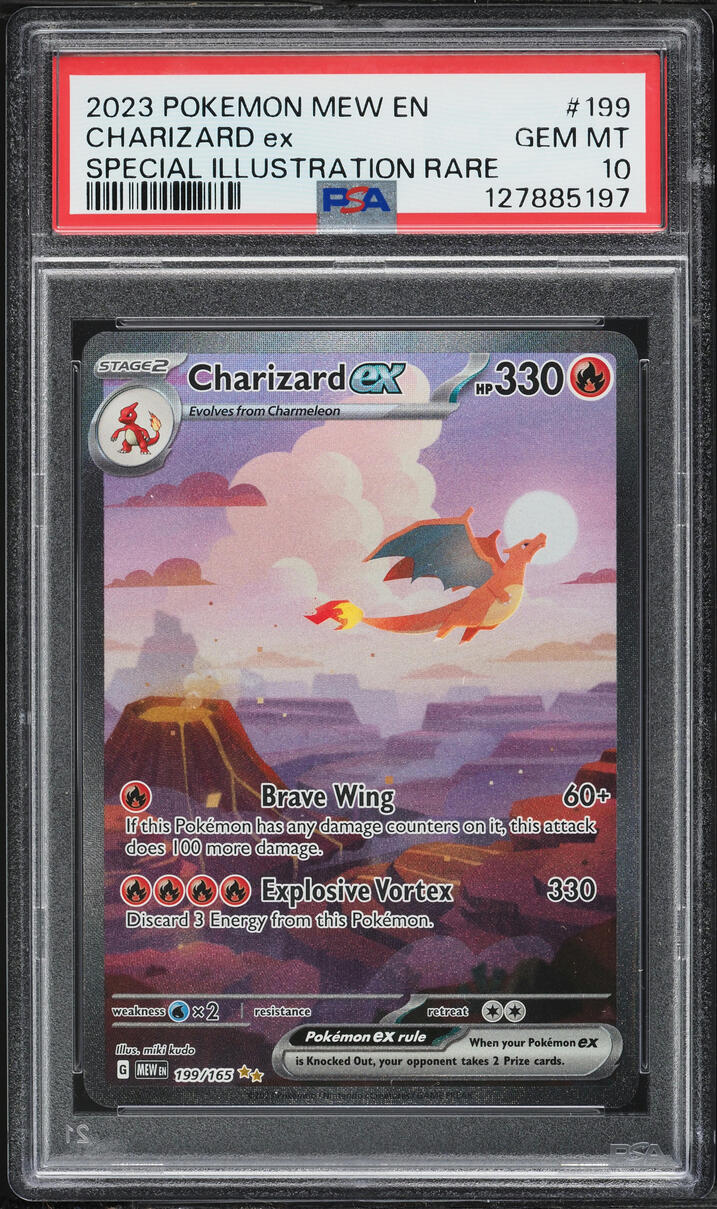 2023 Pokemon Scarlet & Violet 151 SIR Charizard EX #199 PSA 10 GEM MINT