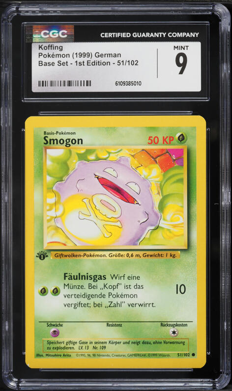 first edition german pokemon cards PSA 8 NM - MT Team Rocket Singles What to do with German
