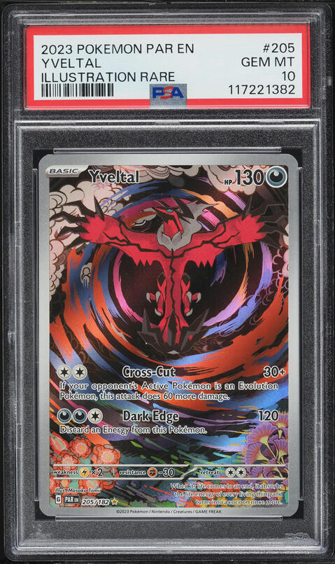 rarest pokemon card in scarlet and violet paradox rift Tsareena ex (046/182) [Scarlet & Violet: Rift] Commemorate your favorite Pokemon with this Yveltal 2023 Pokemon Paradox Rift Illustration Rare #205 PSA Authenticated 9 Card Which Paradox Rift cards do