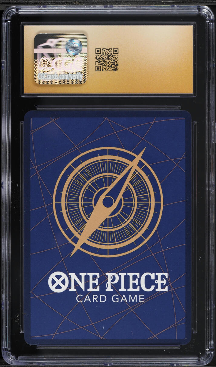 2022 One Piece Promo Cards Premium Collection 25th Anniversary Manga Art Nami #OP01-016 CGC 10