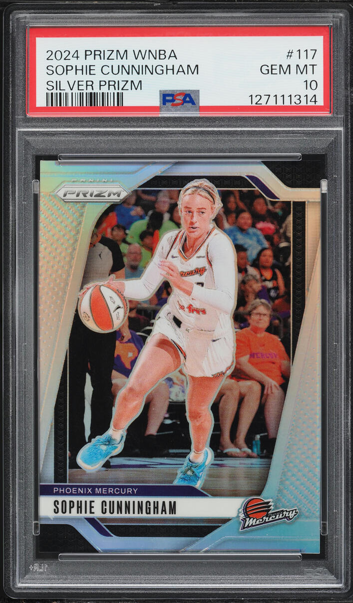 2024 Panini Prizm WNBA Silver Sophie Cunningham #117 PSA 10 GEM MINT