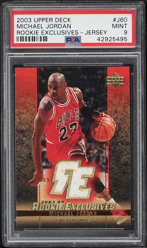 2003 Upper Deck Basketball Michael Jordan #299 CGC 10 GEM MINT on