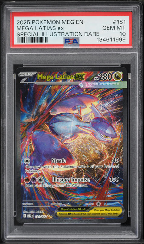 latias ex pokemon card price Pokmon TCG: Mega Box : Toys & Games Ultra Rare Card Type 2025 Pokemon Mega Evolution Holo