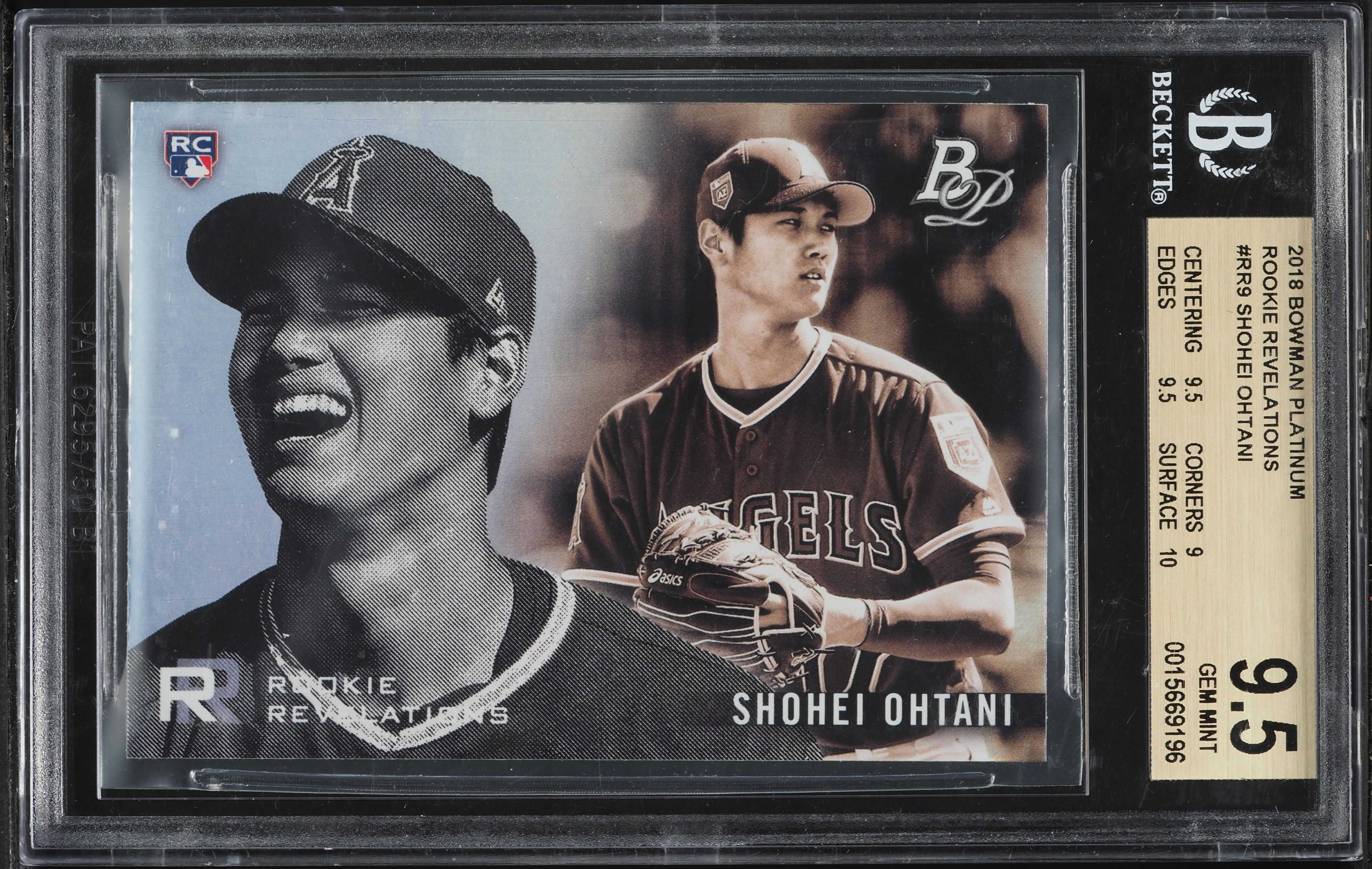 2018 Bowman Platinum Revelations Shohei Ohtani ROOKIE #RR-9 BGS