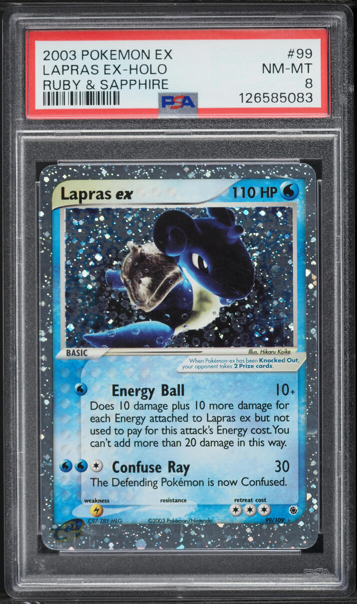 lapras pokemon card value V 49/202 - Sword & Shield - Ultra Rare MAX Pump deals more damage for every attached Water Energy 2003 Pokemon EX Ruby &