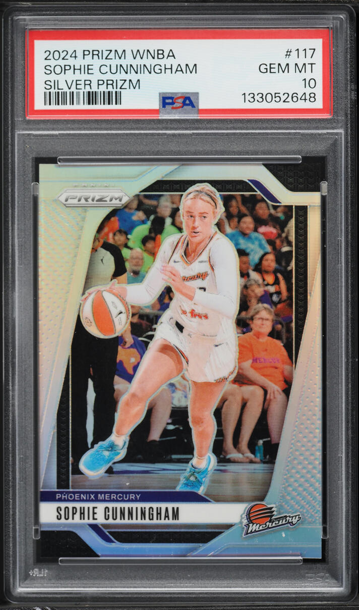 2024 Panini Prizm WNBA Silver Sophie Cunningham #117 PSA 10 GEM MINT