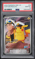 2025 Pokemon Chinese SV Gem Pack Volume 1 Full Art Captain Pikachu