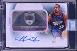 2024 Panini Eminence Priceless Silver Bar Grant Hill AUTO 1/3 #PSS