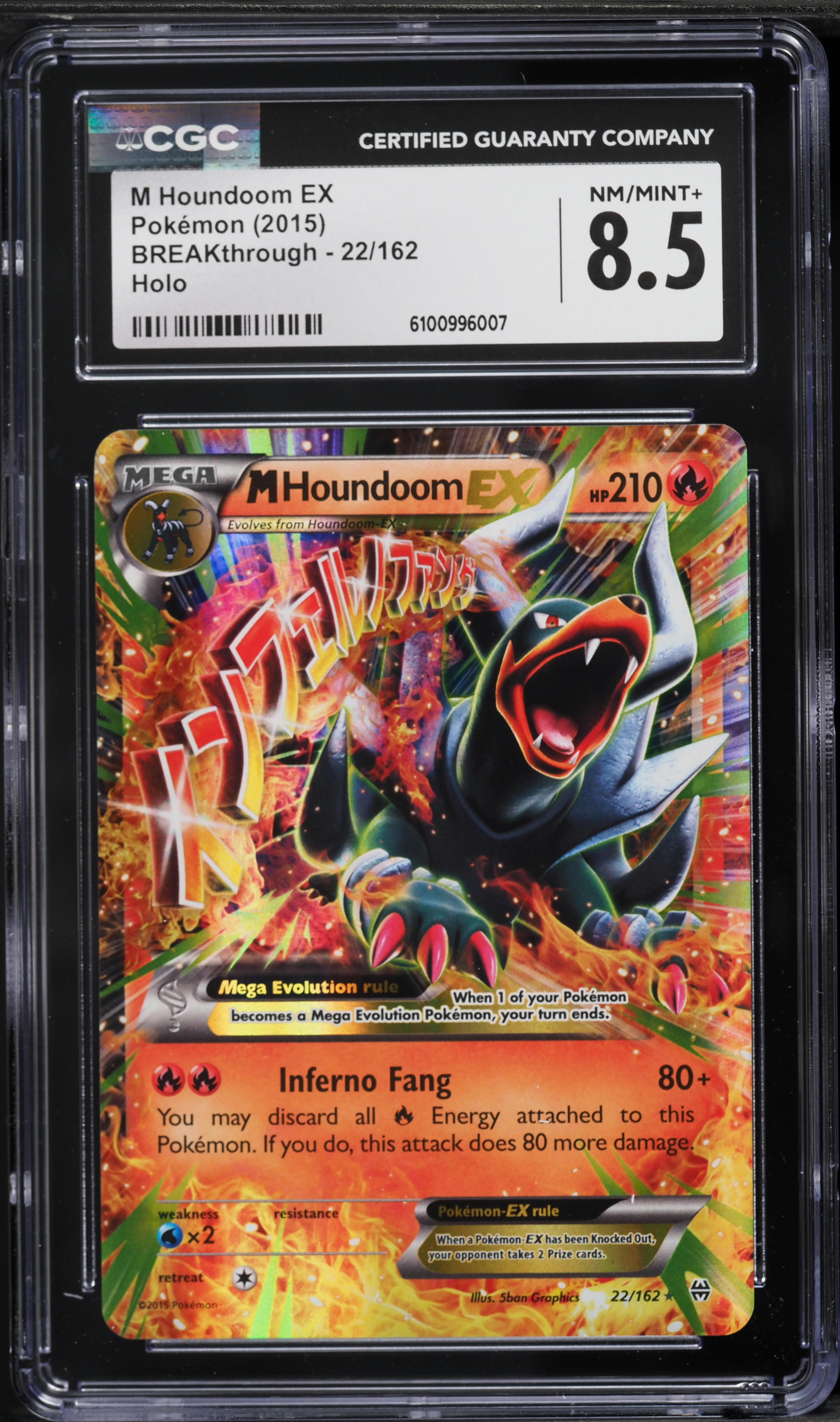 shiny houndoom pokemon card Houndoom Holo Skyridge H11/H32 PSA 8 — ThePokeNest