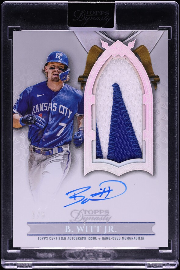 TOPPS 2024 definitive bobby witt auto 【公式通販】