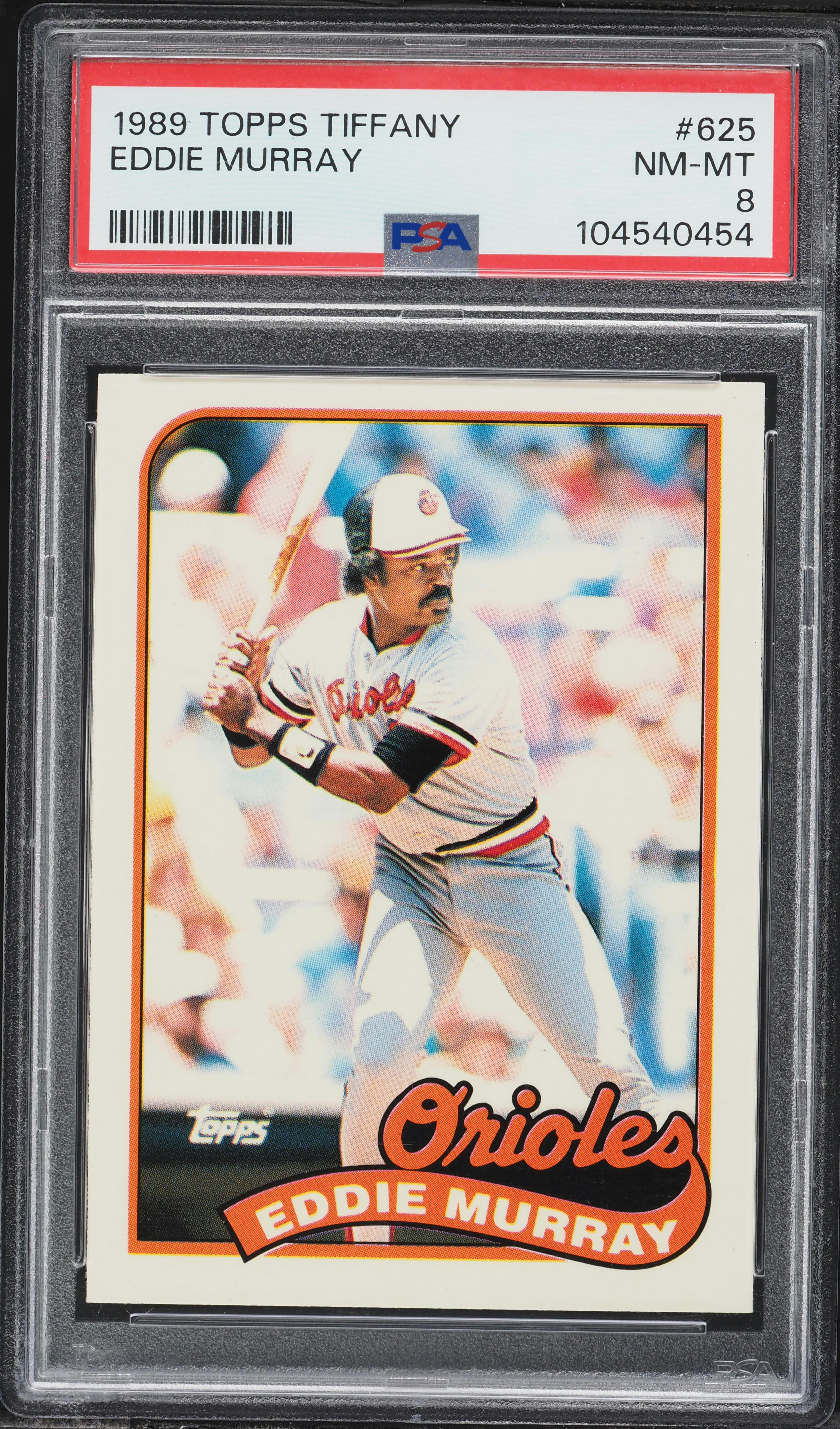 1989 Topps Tiffany Eddie Murray #625 PSA 8 NM-MT on Fanatics Collect