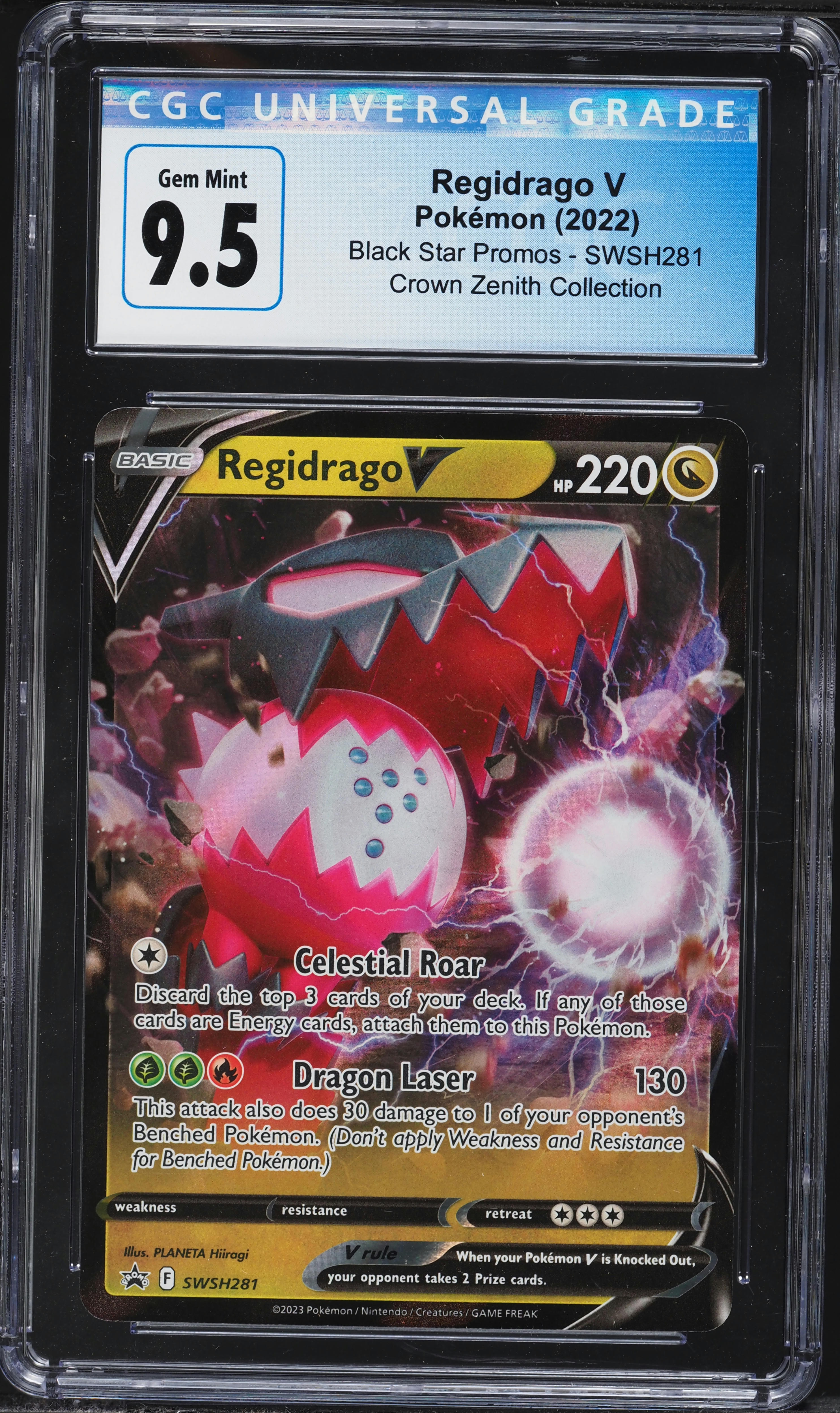 regidrago v pokemon card value 135/195 Swsh12: Sword & Shield - Silver Tempest Holo for sale online this card is the perfect way to showcase your collection. Pokemon Sword & Shield Silver