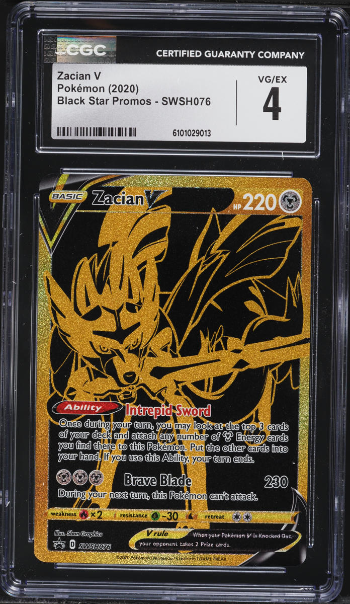 pokemon card zacian v gold - s1W Pokmon Hit Points220 HP Form 2023 Pokemon Characters Showcase Image