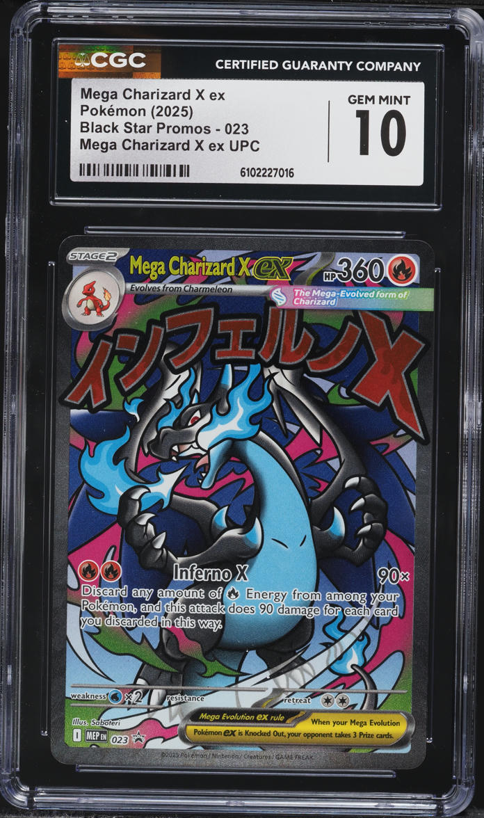 2025 Pokemon Mega Evolution Promo Ultra Premium Full Art Mega