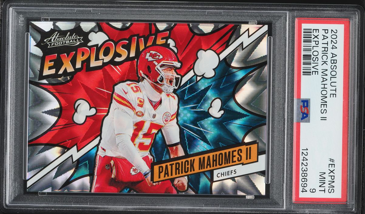 2024 Absolute Explosive Patrick Mahomes II #EX-PMS PSA 9 MINT