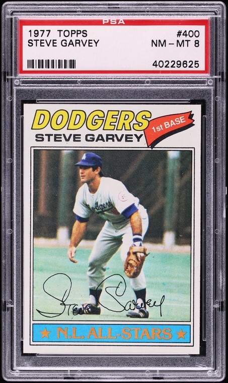 1977 Topps Steve Garvey #400 PSA 8 NM-MT