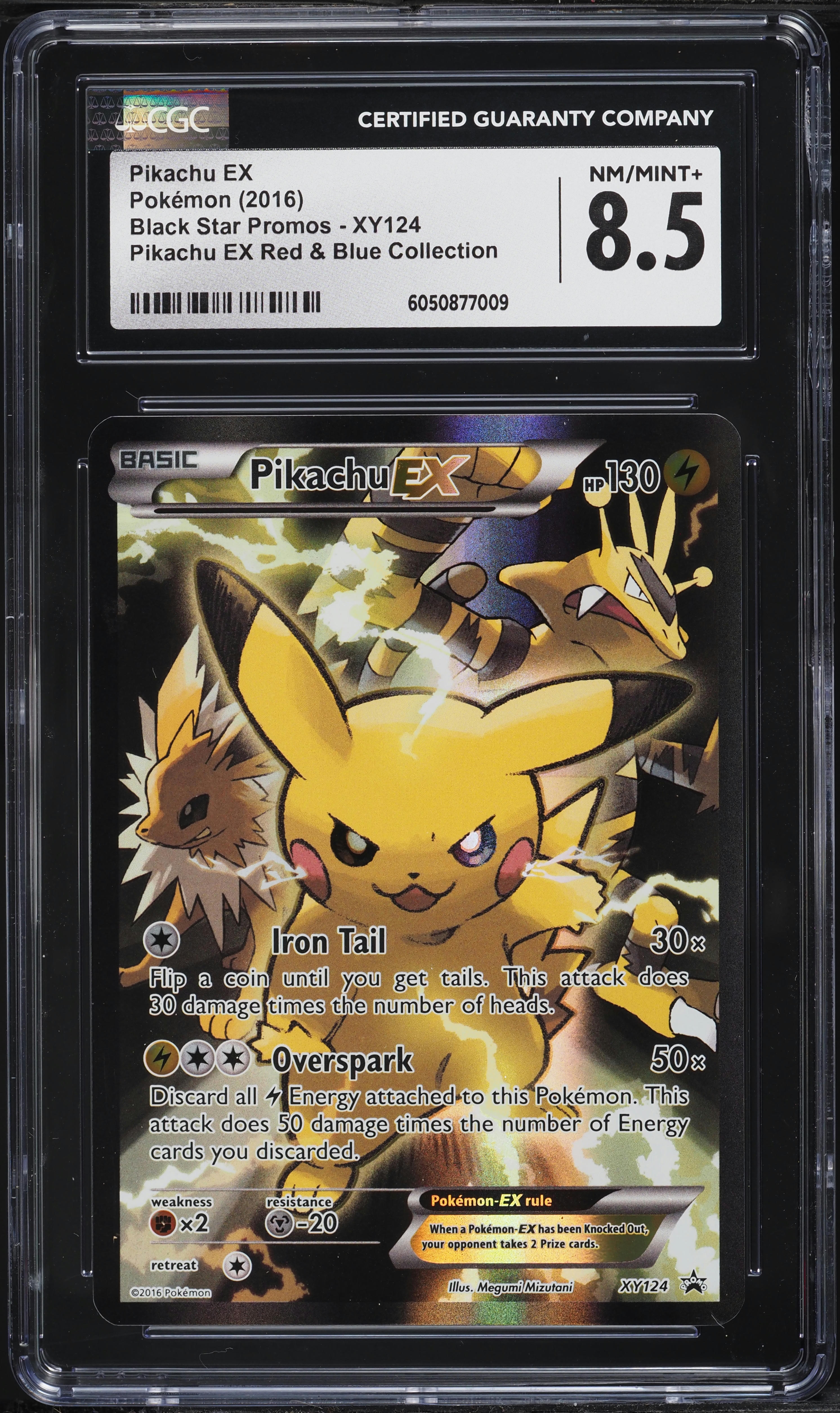 Pikachu EX 2016 PSA 10 レッド＆ブルーコレクション 2016 Pokémon Pikachu EX Red & Blue Collection Box SEALED XY124