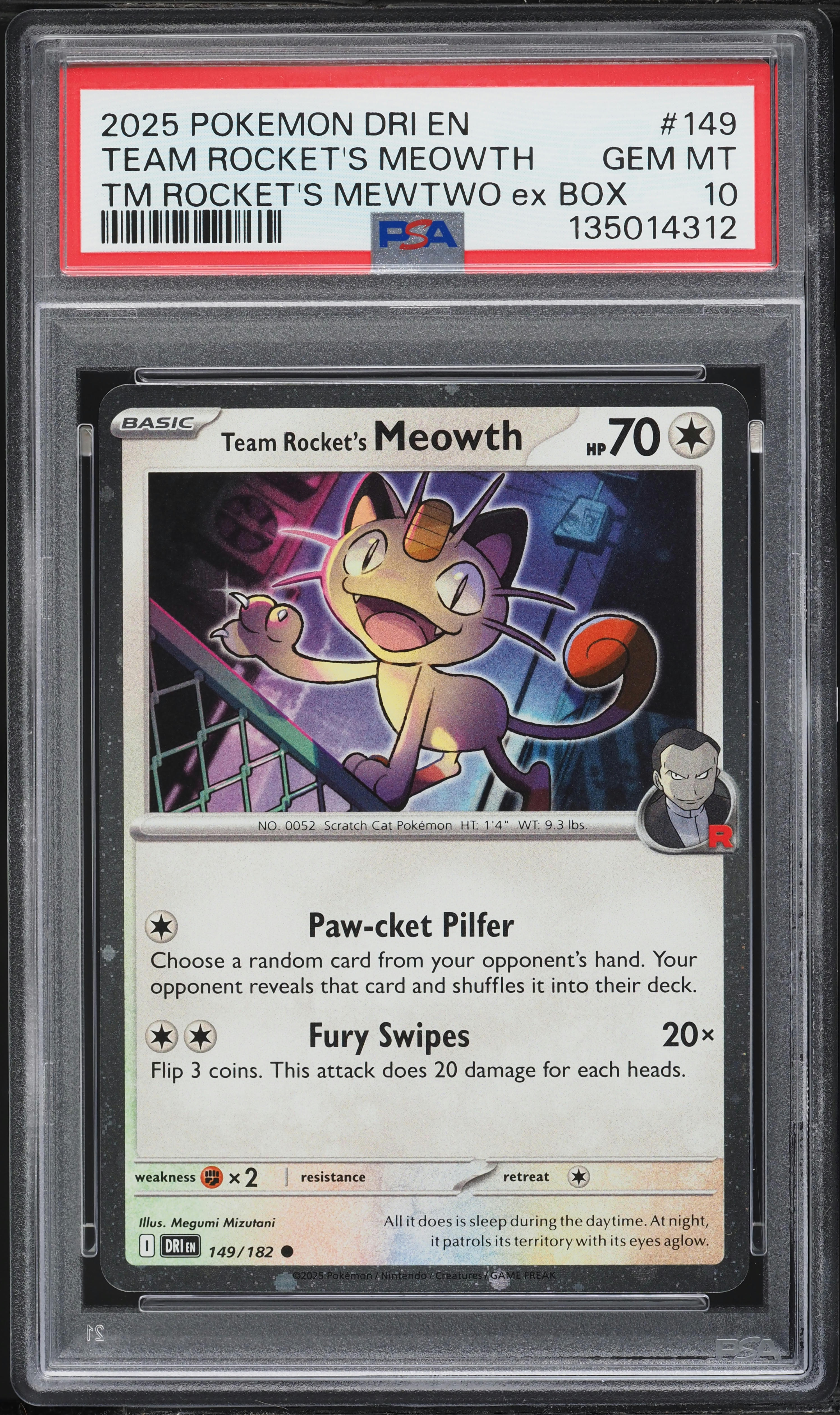 2025 Pokemon Scarlet & Violet Destined Rivals Mewtwo Ex Box Team