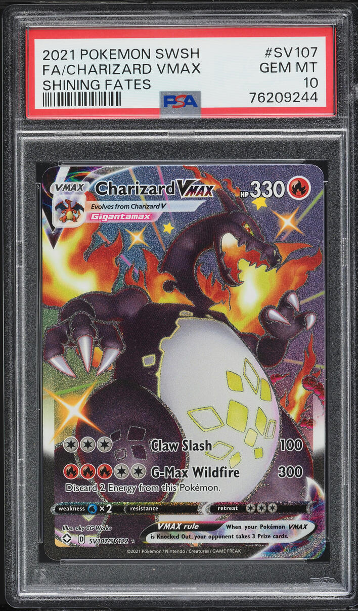 shiny gmax charizard pokemon card Rainbow Vmax In New Condition for Sale in San Marcos, CA Encased in a durable acrylic holder to highlight the vibrant artwork of this fan So I decided to make