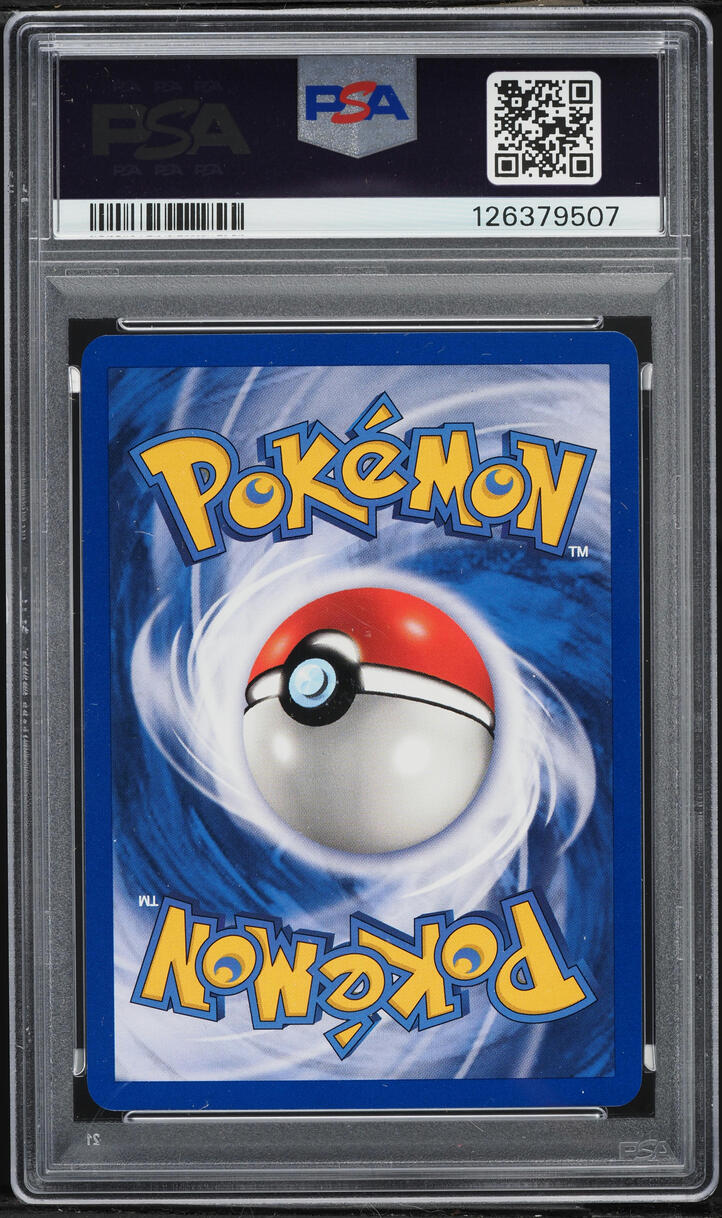 2000 Pokemon Neo Genesis 1st Edition Holo Meganium #10 PSA 8 NM-MT